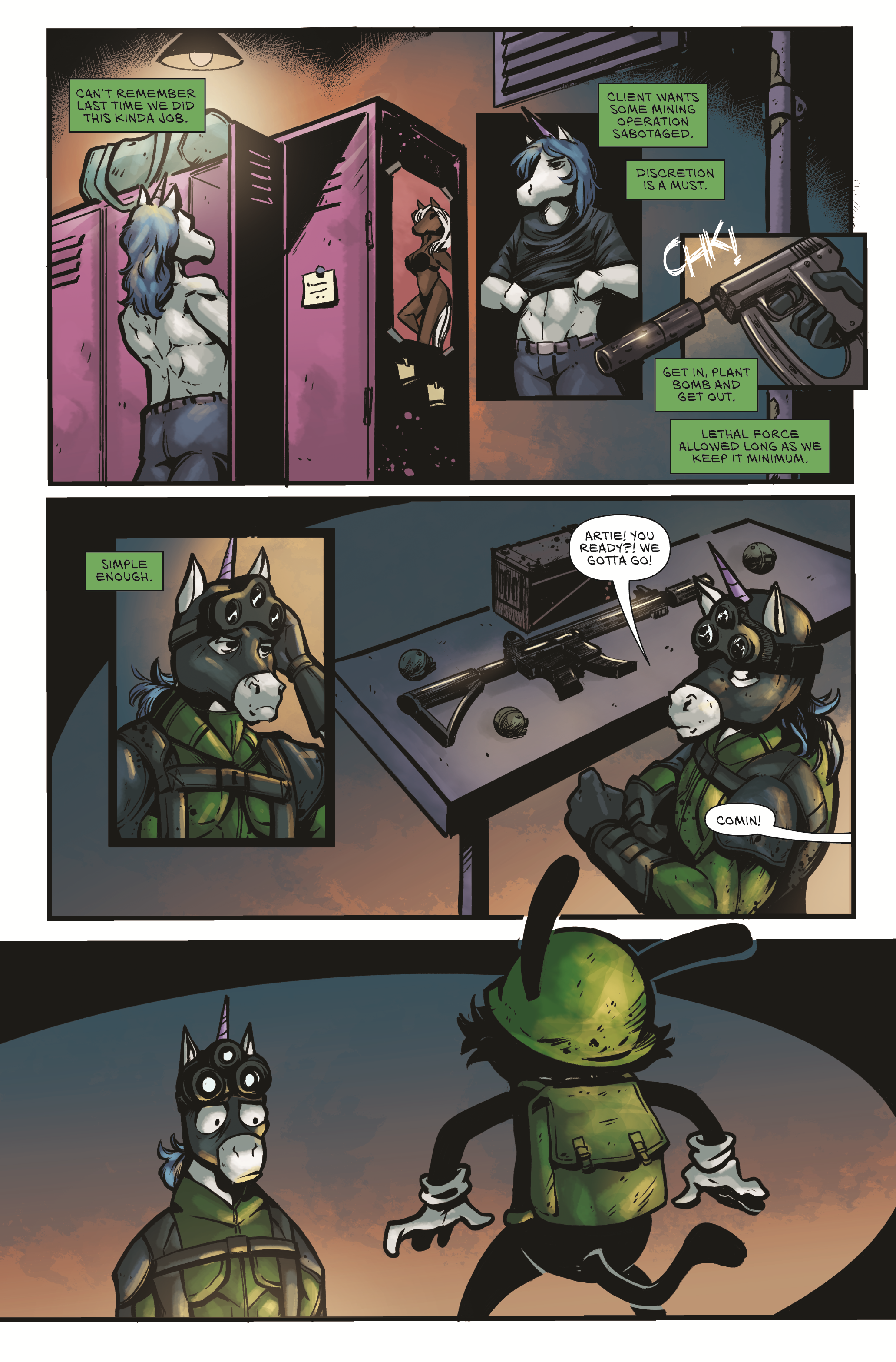STEALTH JOB – 1